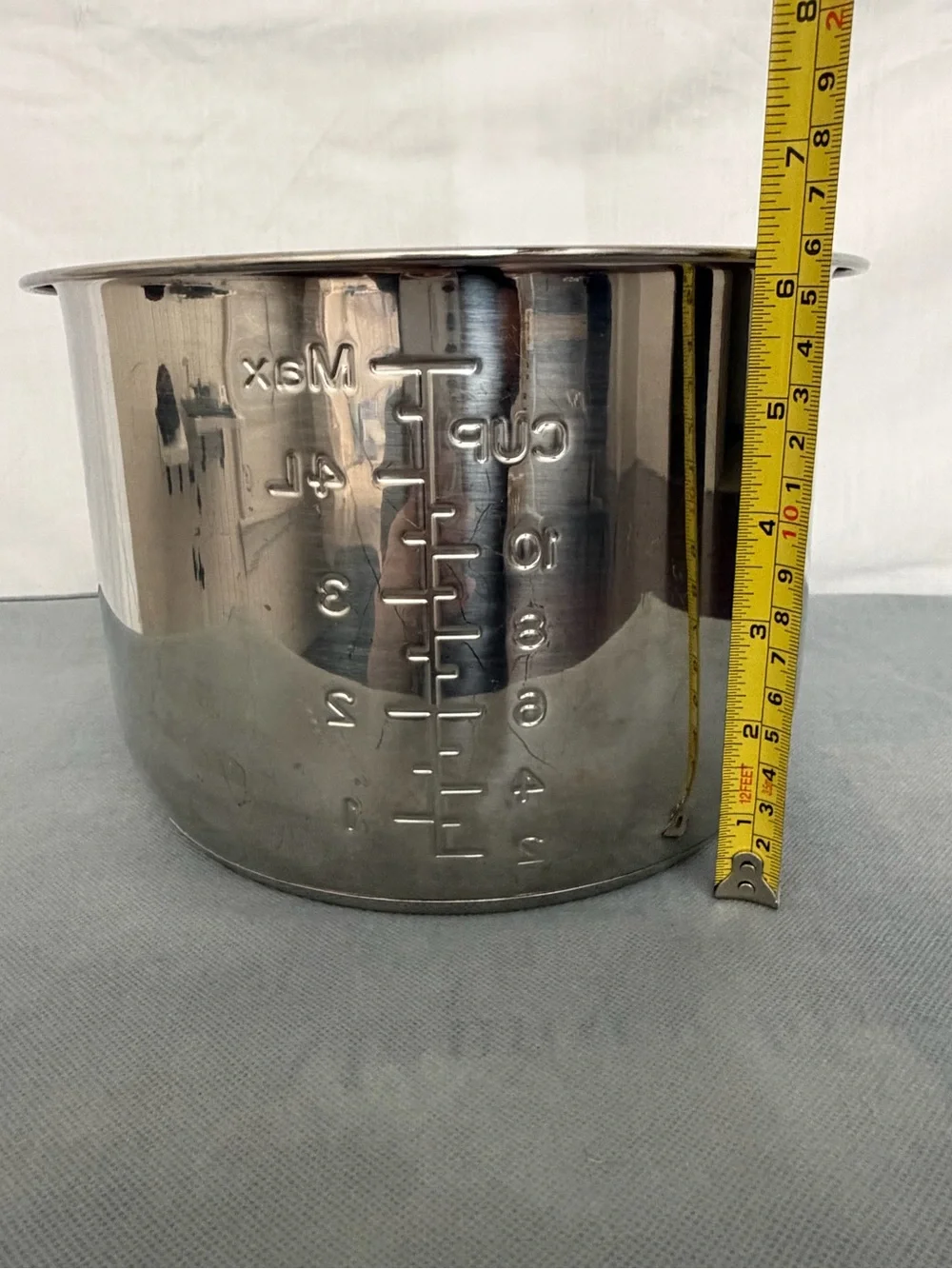Stainless Steel Rice Cooker Inner Pot 4L Replacement Excellent(F301)